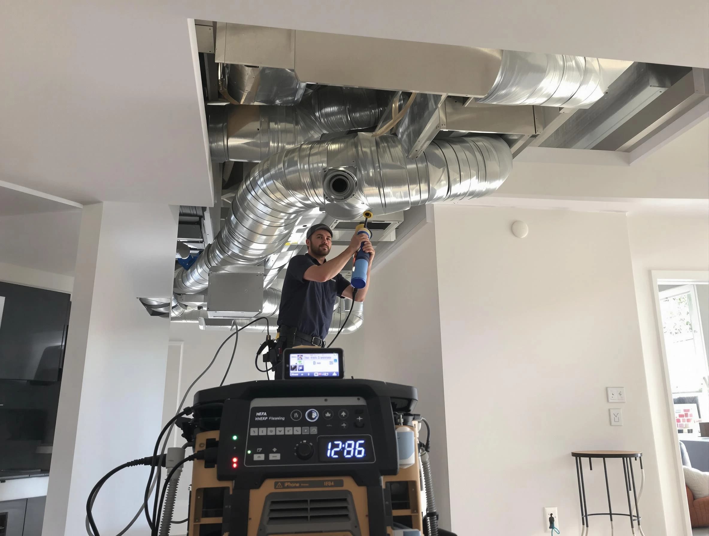 Advanced pure air duct cleaning by Ross Air Duct Cleaning in Ross