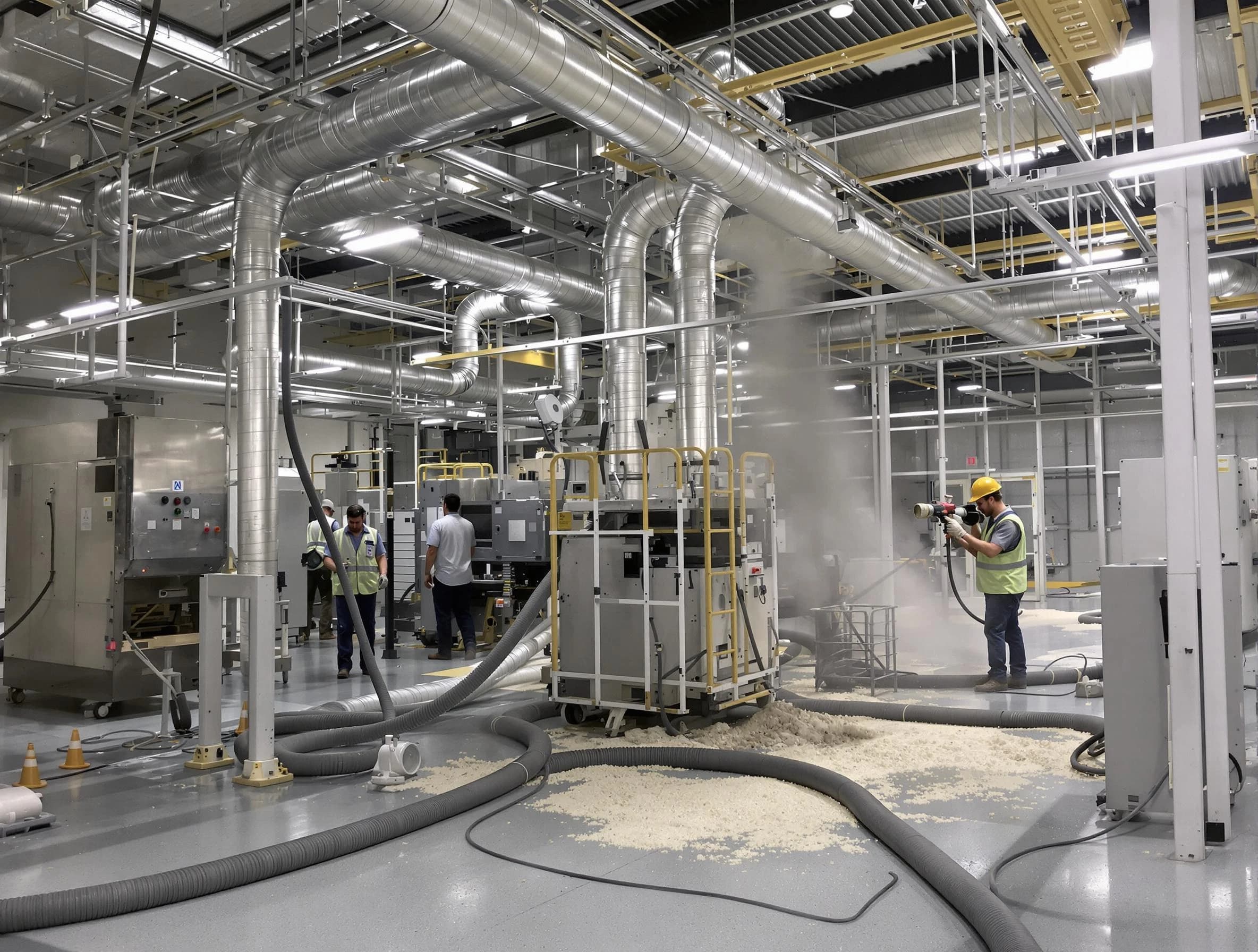 Heavy-duty industrial duct cleaning by Ross Air Duct Cleaning in Ross