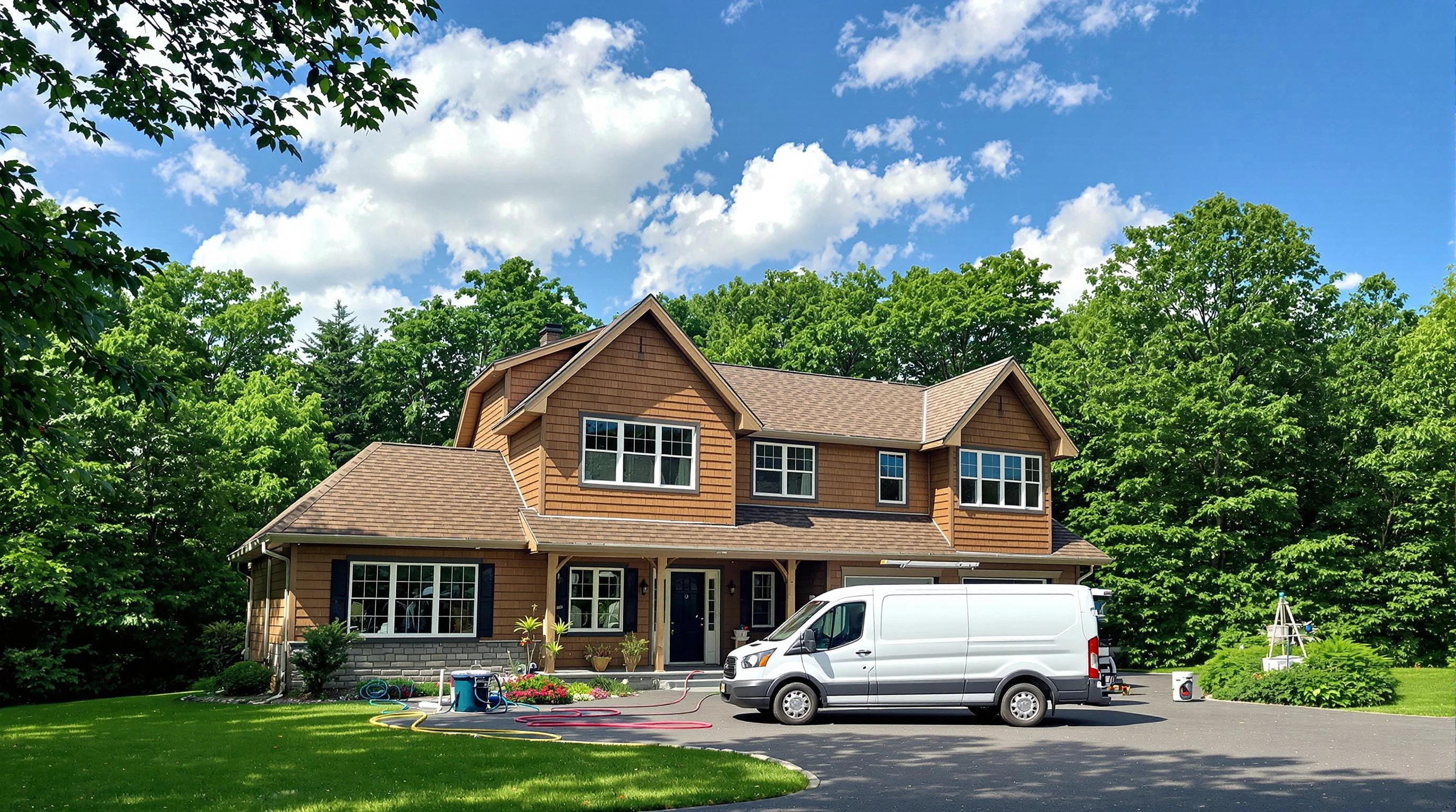 Ross Air Duct Cleaning air duct cleaning crew working in Allison Park, PA