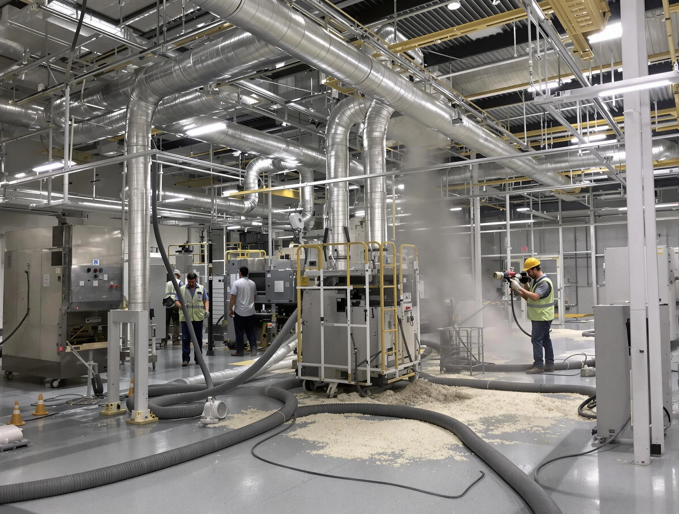 Heavy-duty industrial duct cleaning by Ross Air Duct Cleaning in Ross