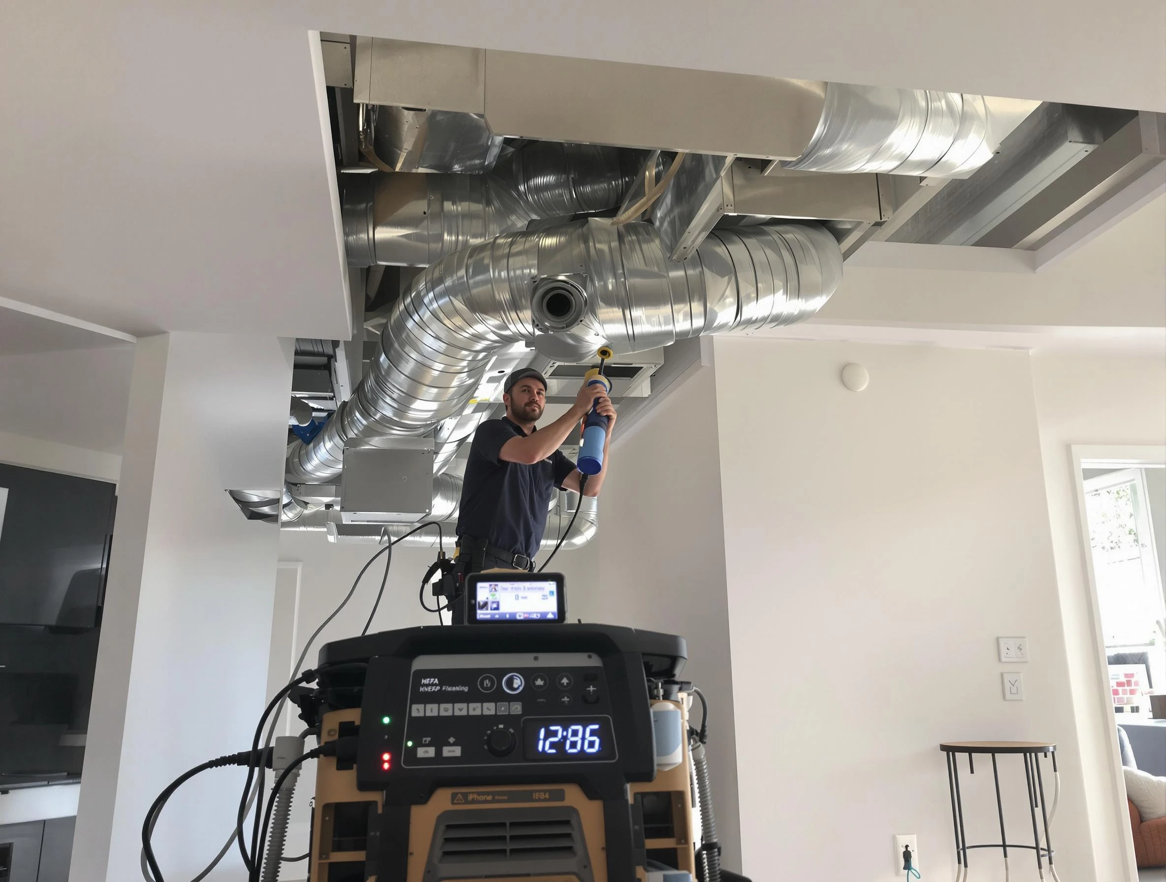 Advanced pure air duct cleaning by Ross Air Duct Cleaning in Ross